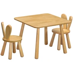 Tables + Chairs-Babyletto Hoppy Play Table & Chair Set