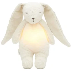 Plush Animals|Sound + Light Machines-Moonie Humming Bunny with Lamp