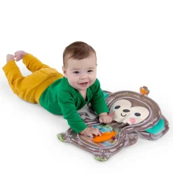 Play Mats-Bright Starts Hungry Monkey Tummy Time Water Mat