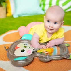 Play Mats-Bright Starts Hungry Monkey Tummy Time Water Mat