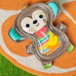 Play Mats-Bright Starts Hungry Monkey Tummy Time Water Mat