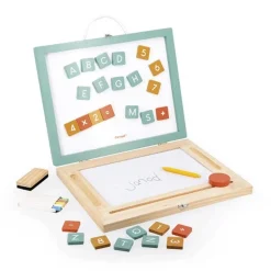 Pretend Play|Wooden Toys-Janod 4-in-1 Board
