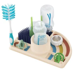 Bottle Brushes + Drying Racks-Dr. Brown's 2-in-1 Dry & Prep Silicone Mat