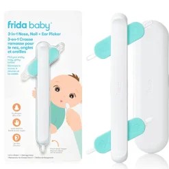 Baby Medical|Infant Nail Care-Fridababy 3-in-1 Nose, Nail & Ear Picker