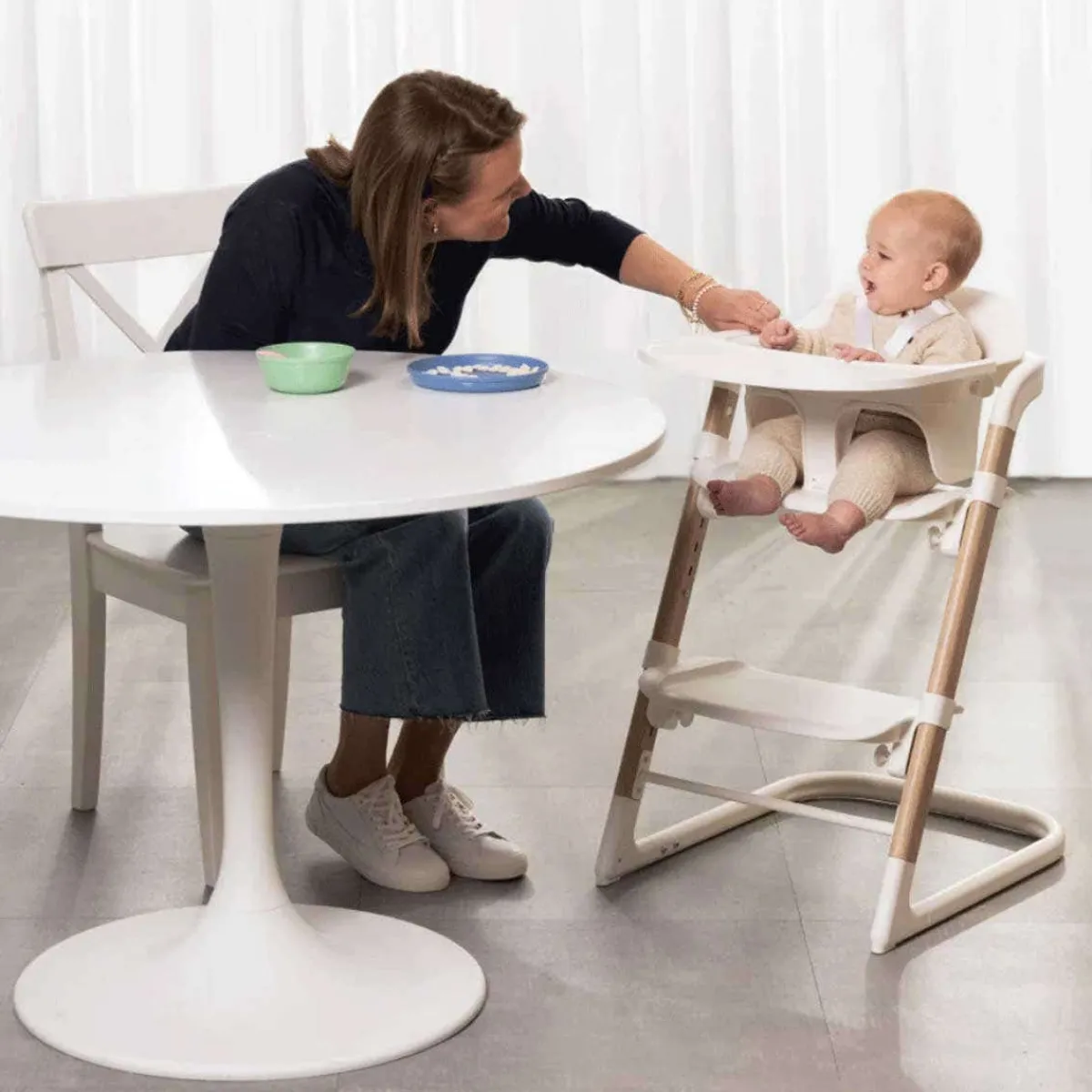 High Chairs & Boosters|Highchairs + Boosters-Evenflo 3-in-1 RightSeat Multistage High Chair
