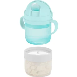Kids Water Bottles|Feeding Sets-Skip Hop 2-in-1 Sip & Snack Set