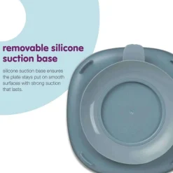 Kids Plates + Bowls|Grip + Suction Dishes-B.Box 2-in-1 Suction Plate