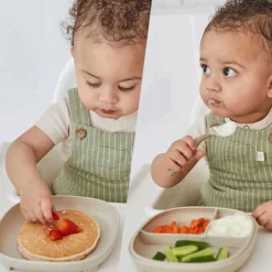 Kids Plates + Bowls|Grip + Suction Dishes-B.Box 2-in-1 Suction Plate