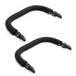 Stroller Accessories-Bumbleride Indie Twin Bumper Bar Set Black