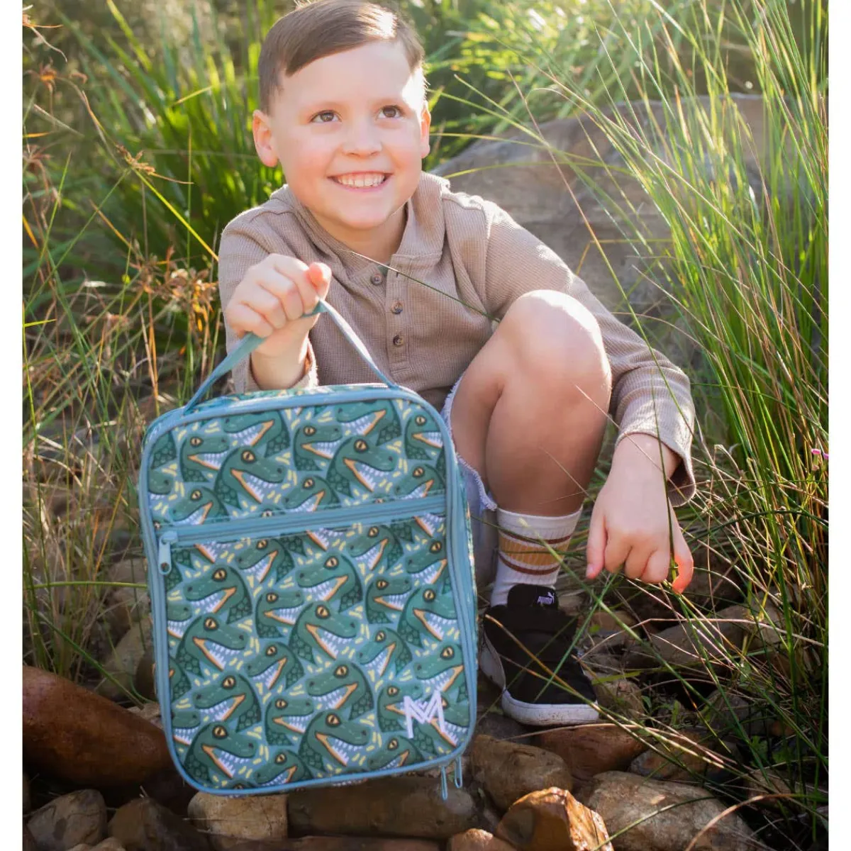 Kids Lunch Bags & Boxes-MontiiCo Insulated Lunch Bag