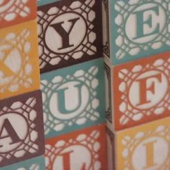 Wooden Toys|Blocks + Shape Sorters-Uncle Goose Italian ABC Blocks