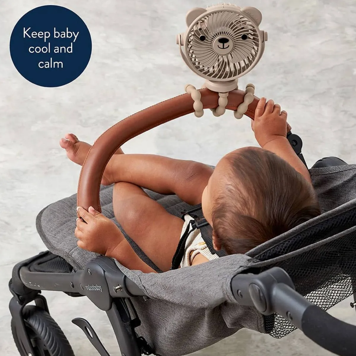 Stroller Accessories-Itzy Ritzy Itzy Breeze Stroller Fan