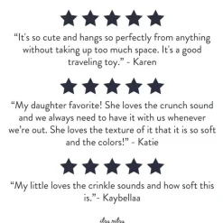Stroller Toys|Plush Rattles + Teethers-Itzy Ritzy Itzy Pal Plush + Teether