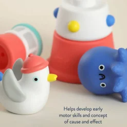 Bath Toys-Itzy Ritzy Itzy Stack & Squirt