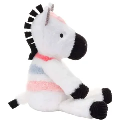 Plush Animals-Lambs & Ivy Jazzy Jungle Plush Zebra