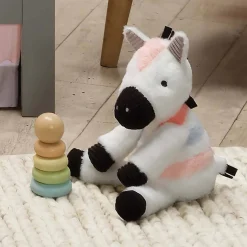 Plush Animals-Lambs & Ivy Jazzy Jungle Plush Zebra