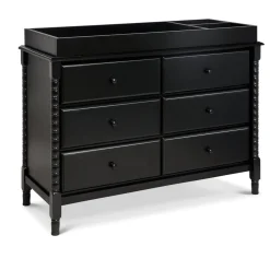 Dressers-DaVinci Jenny Lind 6 Drawer Dresser