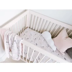 Crib Fitted Sheets-Oilo Jersey Crib Sheet
