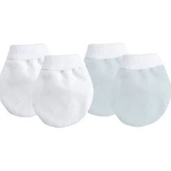 Infant Scratch Mitts-Kushies Jersey No-Scratch Mitts (2 Pack)