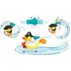 Bath Toys-Yookidoo Jet Duck Pirate