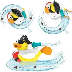 Bath Toys-Yookidoo Jet Duck Pirate