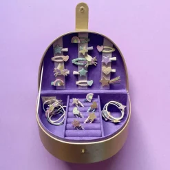 Hair Accessories|Decorative Objects-Mimi & Lula Jewellery Box Rainbow