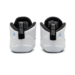 Elastic/Bungee|Baby Sneakers-Nike Jordan 11 White/Legend Blue