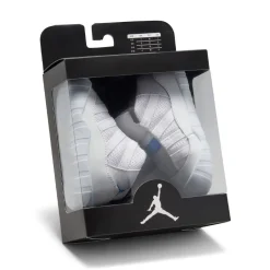 Elastic/Bungee|Baby Sneakers-Nike Jordan 11 White/Legend Blue