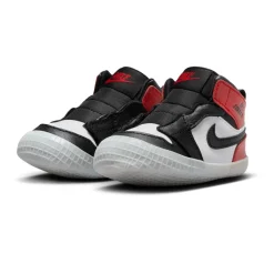 Elastic/Bungee|Baby Sneakers-Nike Jordan 1 Crib Bootie