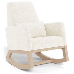 Rocking Chairs-Monte Design Joya Rocker - Faux Sheepskin