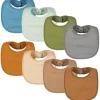 Bibs + Burps-Tiny Twinkle Kaffle Feeder Bib (8 Pack)