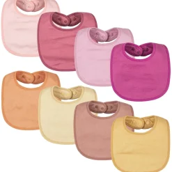 Bibs + Burps-Tiny Twinkle Kaffle Feeder Bib (8 Pack)