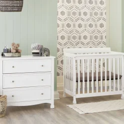 Mini Cribs-DaVinci Kalani 4-in-1 Convertible Mini Crib