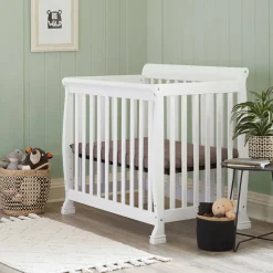 Mini Cribs-DaVinci Kalani 4-in-1 Convertible Mini Crib