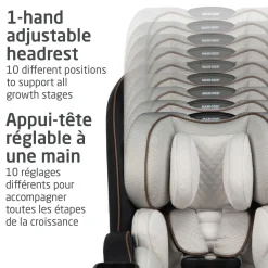 Car Seat Bases|All-In-One Car Seats-Maxi-Cosi Kani All-in-One Car Seat - Onyx Sand