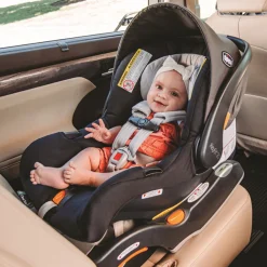 Car Seat Bases|Nfant Car Seats-Chicco KeyFit 30 ClearTex Infant Car Seat Pewter