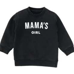 Sweaters + Jackets-Brunette the Label Kids Core Crew (Mama's Girl) Acid Black