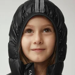 Winter Coats-Canada Goose Kids Crofton Hoody Black