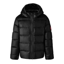 Winter Coats-Canada Goose Kids Crofton Hoody Black