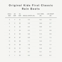 Rain Boots-Hunter Kids First Classic