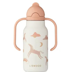 Kids Drinkware|Kids Water Bottles-Liewood Kimmie Bottle (250 mL)