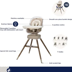 High Chairs & Boosters|Highchairs + Boosters-Maxi-Cosi Kiskadee 360 Rotating High Chair