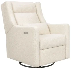 Motorized Gliders|Gliders-Babyletto Kiwi Plus Power Glider Recliner with Power Headrest (Boucle)