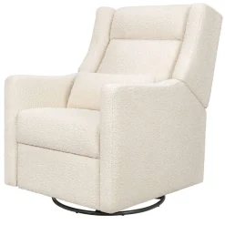 Motorized Gliders|Gliders-Babyletto Kiwi Plus Power Glider Recliner with Power Headrest (Boucle)