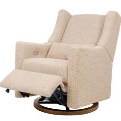 Motorized Gliders|Gliders-Babyletto Kiwi Power Glider Recliner (Luxe Teddy)