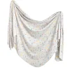 Blankets|Sleep Sacks + Wraps-Copper Pearl Knit Swaddle Blanket
