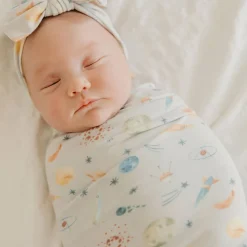 Blankets|Sleep Sacks + Wraps-Copper Pearl Knit Swaddle Blanket