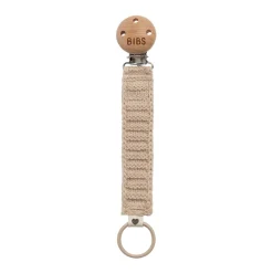 Pacifier Clips|Pacifiers + Clips-Bibs Knitted Pacifier Braid Clip