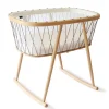 Bassinets-Charlie Crane KUMI Mesh Cocoon Bassinet