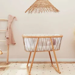 Bassinets-Charlie Crane KUMI Mesh Cocoon Bassinet